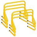 Perfectpitch 12 in. Weighted Training Hurdle Set; Yellow - Set of 6 PE887243